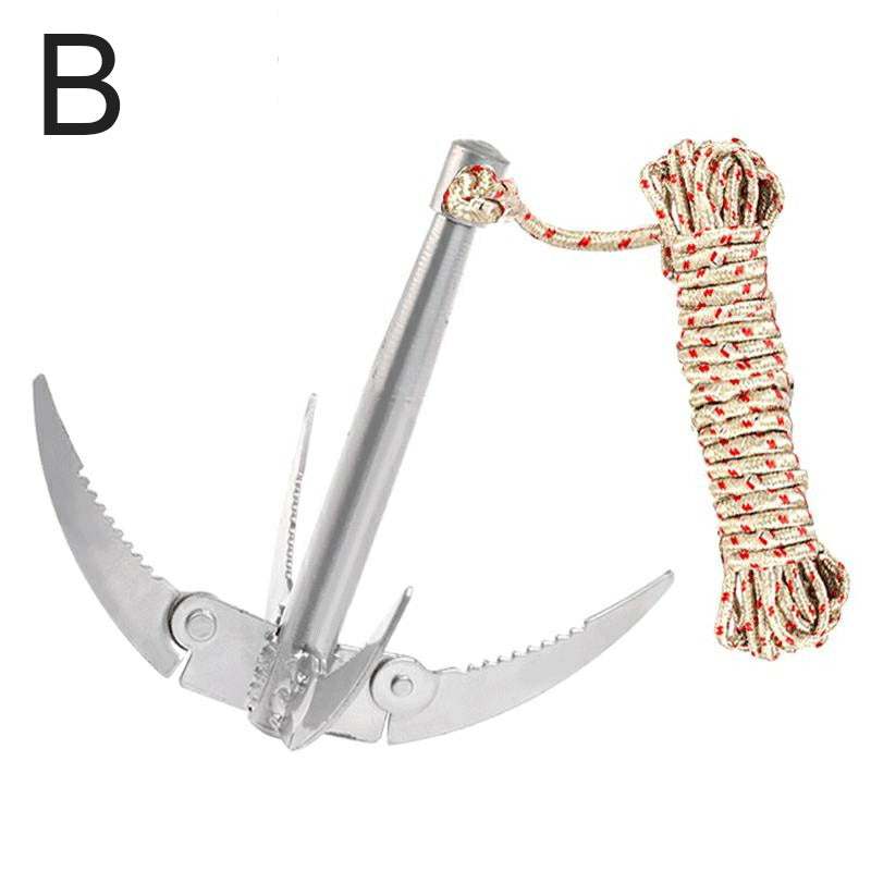 Thickened Folding Anchor Knife Pull Grass Hook