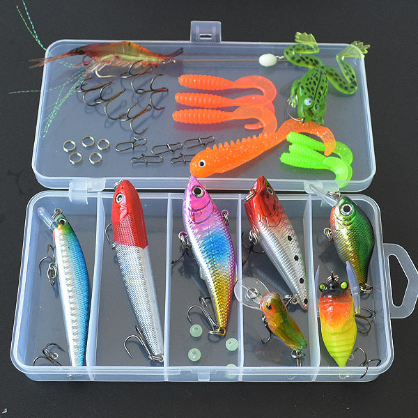 Wholesale Lure Bait Fake Bait Bait Full Swimming Bait Lure Lure Lure Night Light Fish Gear Suit