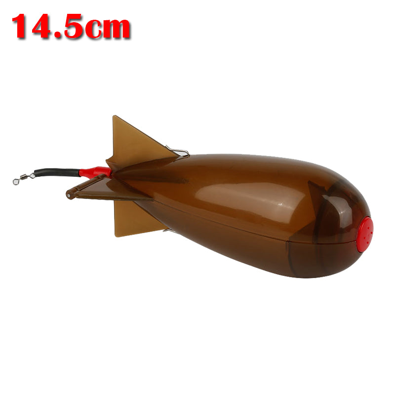 Fishing Bait Cage Float Thrower Particle Container
