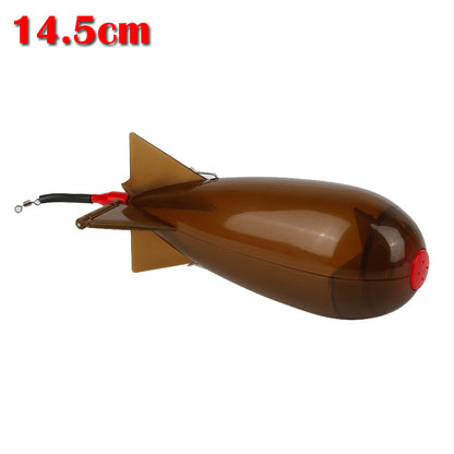 Fishing Bait Cage Float Thrower Particle Container