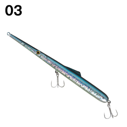 Needle Fishing Lures Stickbait Pencil Hard Baits Good Action Wobblers Skipping Garfish Sphyraena Pesca