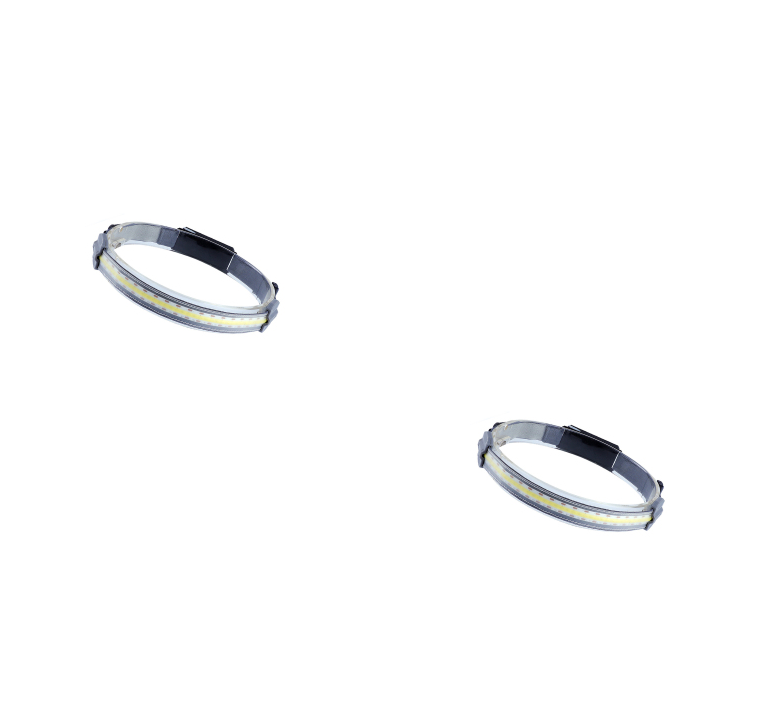 Built-In Lithium Battery, Usb Charging, Red Light Warning Light, New Soft Light Cob Headlight