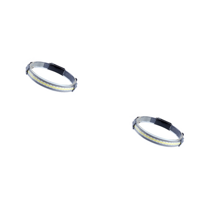 Built-In Lithium Battery, Usb Charging, Red Light Warning Light, New Soft Light Cob Headlight