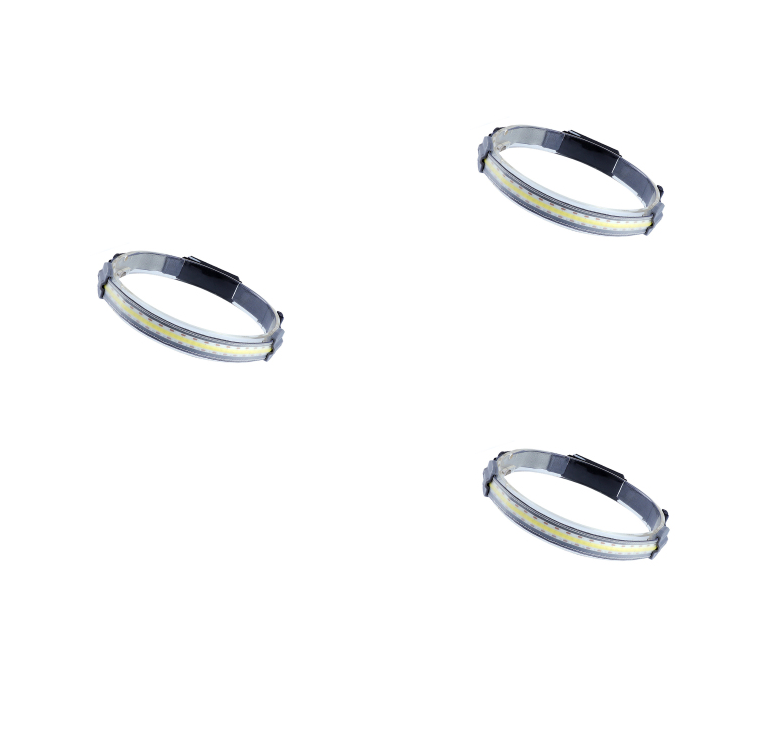 Built-In Lithium Battery, Usb Charging, Red Light Warning Light, New Soft Light Cob Headlight