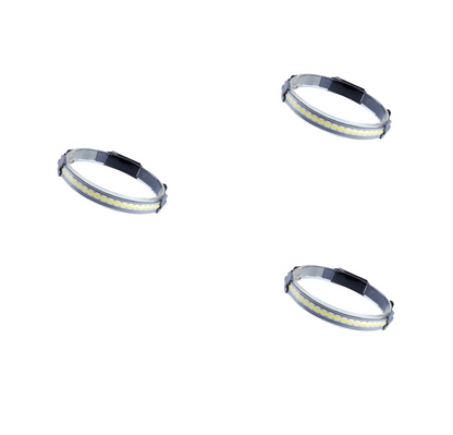 Built-In Lithium Battery, Usb Charging, Red Light Warning Light, New Soft Light Cob Headlight