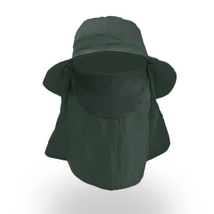 Sunscreen Fisherman Hat Fishing Breathable Sun Hat Female Face Cover Hat