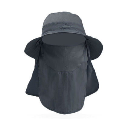 Sunscreen Fisherman Hat Fishing Breathable Sun Hat Female Face Cover Hat