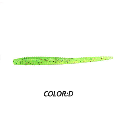 Larva 8cm Road Subsoft Bait Monochrome With Salt