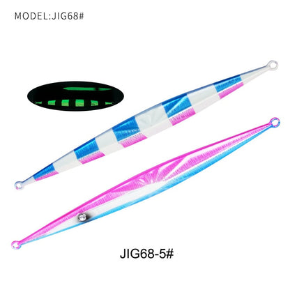 Luminous Iron Plate Lead Bait Sea Fishing Lure Bionic Bait