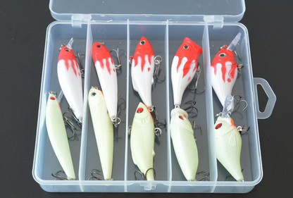 Wholesale Lure Bait Fake Bait Bait Full Swimming Bait Lure Lure Lure Night Light Fish Gear Suit