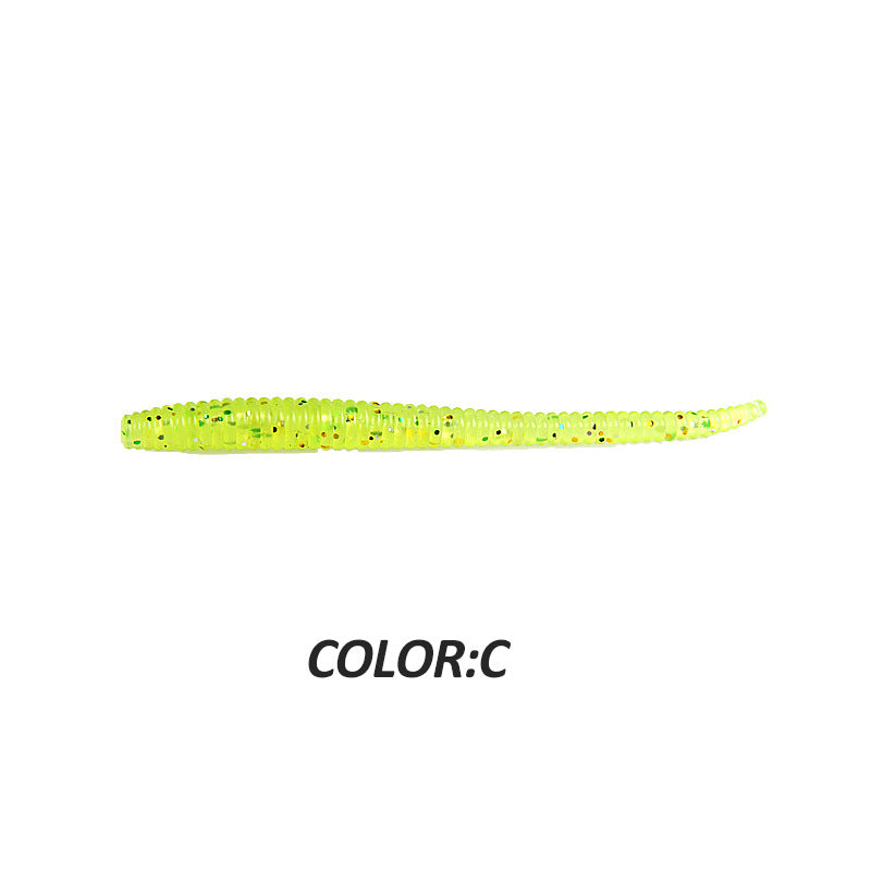 Larva 8cm Road Subsoft Bait Monochrome With Salt