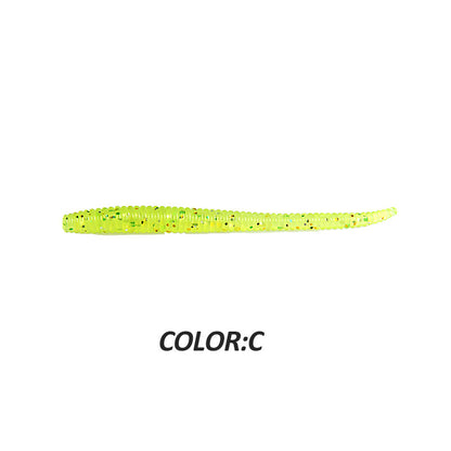 Larva 8cm Road Subsoft Bait Monochrome With Salt