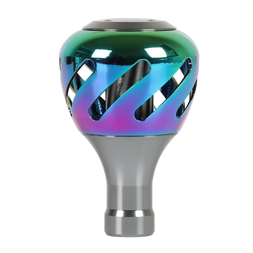 Fishing reel grip ball