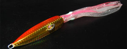 Fashion Iron Plate Lead Head Sea Fishing Fake Lure Bait