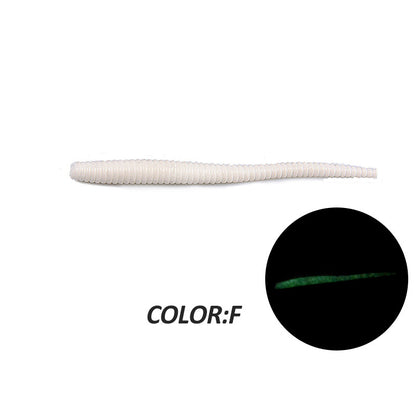 Larva 8cm Road Subsoft Bait Monochrome With Salt